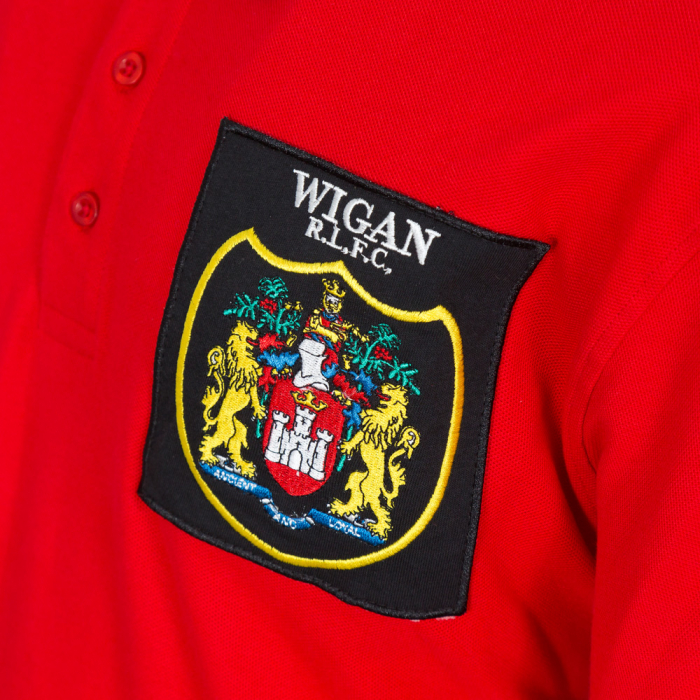 SIR BILLY BOSTON RED RETRO POLO 