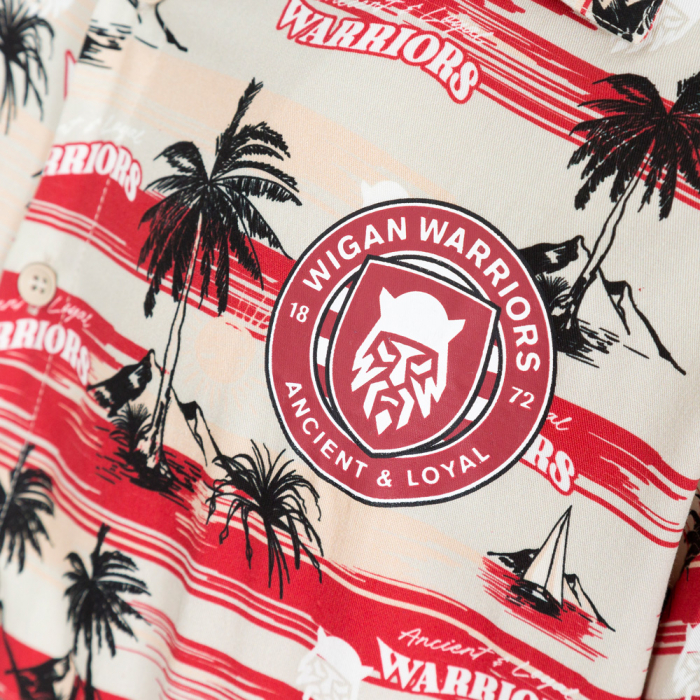 WARRIORS HAWAIIAN SHIRT