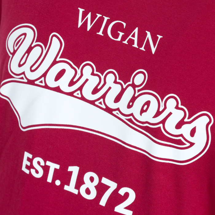 WARRIORS ADULT TEXT T-SHIRT