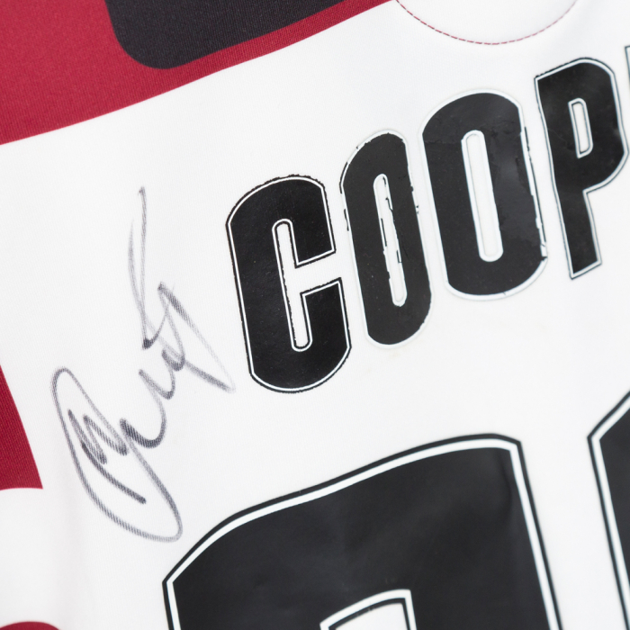 2022 Signed Home Match Shirt - Mike Cooper