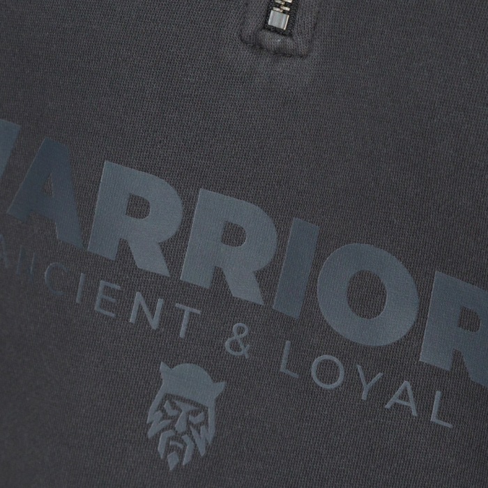 WARRIORS OVERSIZED BLACKOUT 1/4 ZIP