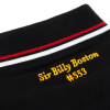 SIR BILLY BOSTON BLACK RETRO POLO 