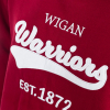 WARRIORS ADULT APPLIQUE OVERHEAD HOODY 