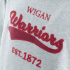 WARRIORS ADULT APPLIQUE OVERHEAD HOODY 