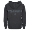 WARRIORS OVERSIZED BLACKOUT FULL ZIP HOODY