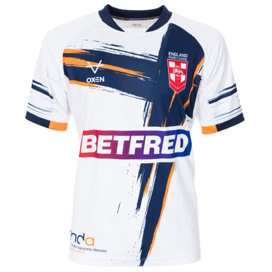 MND ENGLAND RL REPLICA  SHIRT - JUNIOR