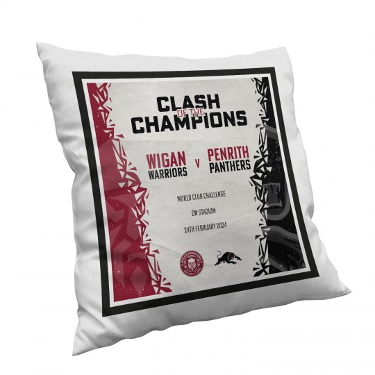 WCC CLASH OF THE CHAMPIONS CUSHION