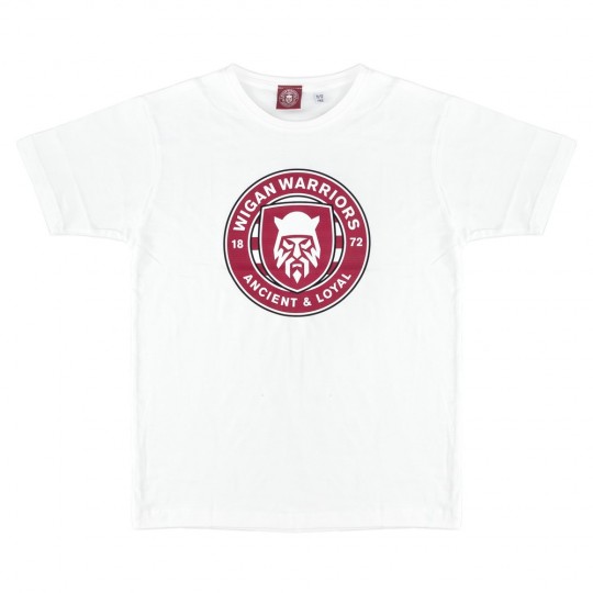JUNIOR CREST PRINT T-SHIRT