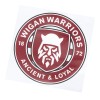 WARRIORS SMALL CREST CAR STICKER