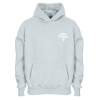 WOMENS GREY OVERSIZED HOODY