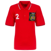 SIR BILLY BOSTON RED RETRO POLO 
