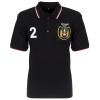 SIR BILLY BOSTON BLACK RETRO POLO 