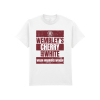 WWW WEMBLEY'S CHERRY & WHITE T-SHIRT - JUNIOR