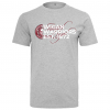 SCROLL TEXT T-SHIRT GREY