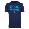 WATCHING WIGAN AWAY TEE NAVY