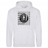WIGAN WARRIORS CREST HOODIE GREY