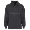 WARRIORS OVERSIZED BLACKOUT 1/4 ZIP