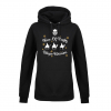 KINGS OF RUGBY WOMENS CHRISTMAS HOODIE BLACK