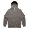 FADED GREY OVERSIZED FULL ZIP HOODIE