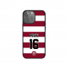 ABBAS MISKI STRIPED IPHONE CASE  