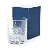 WARRIORS CRYSTAL WHISKEY GLASS