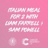 Italian Meal for 2 with Liam Farrell & Sam Powell