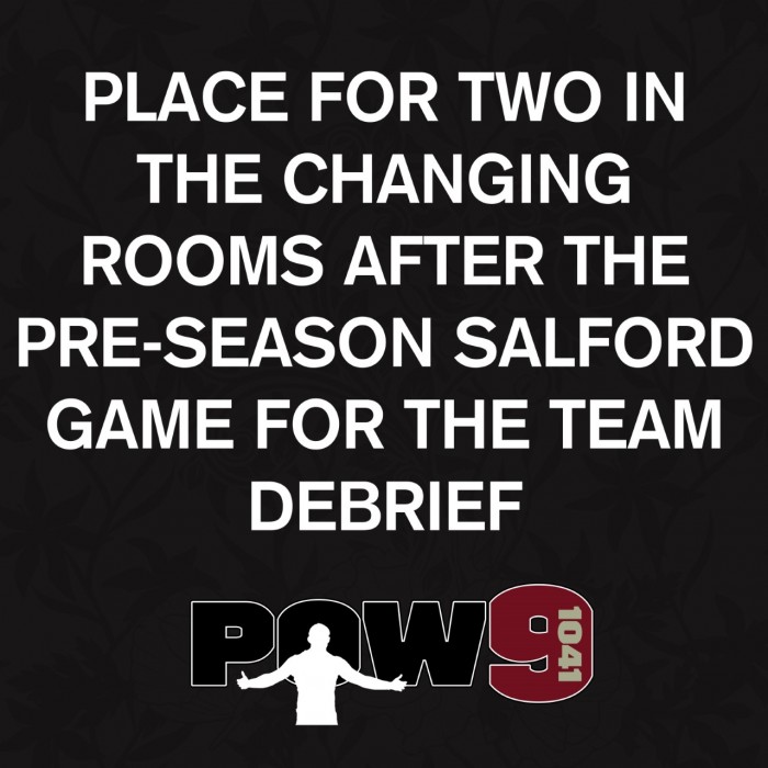 Visit The Changing Room After The Game