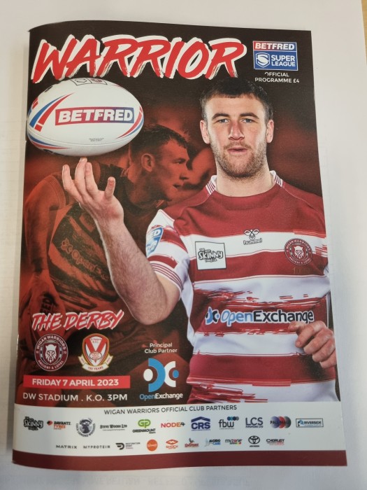 ST HELENS PROGRAMME - 7/4/2023