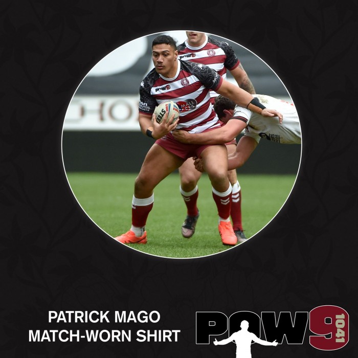 PATRICK MAGO MATCH WORN SHIRT 