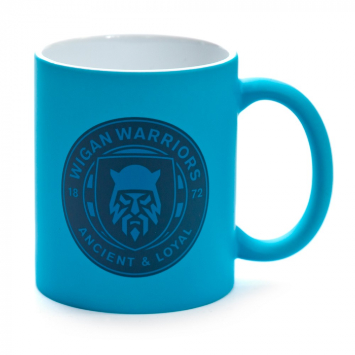 WARRIORS NEON BLUE MUG