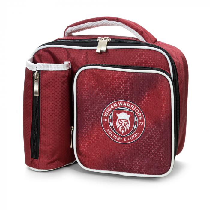 WARRIORS CHERRY LUNCH BAG WITH BOTTLE HOLDER