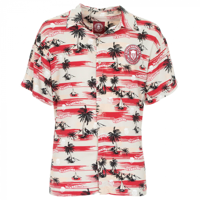WARRIORS HAWAIIAN SHIRT