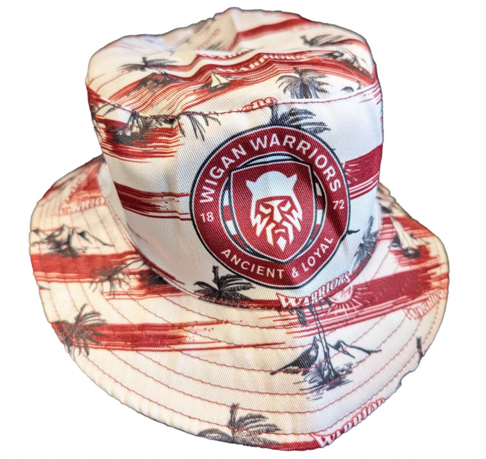 WARRIORS HAWAIIAN BUCKET HAT