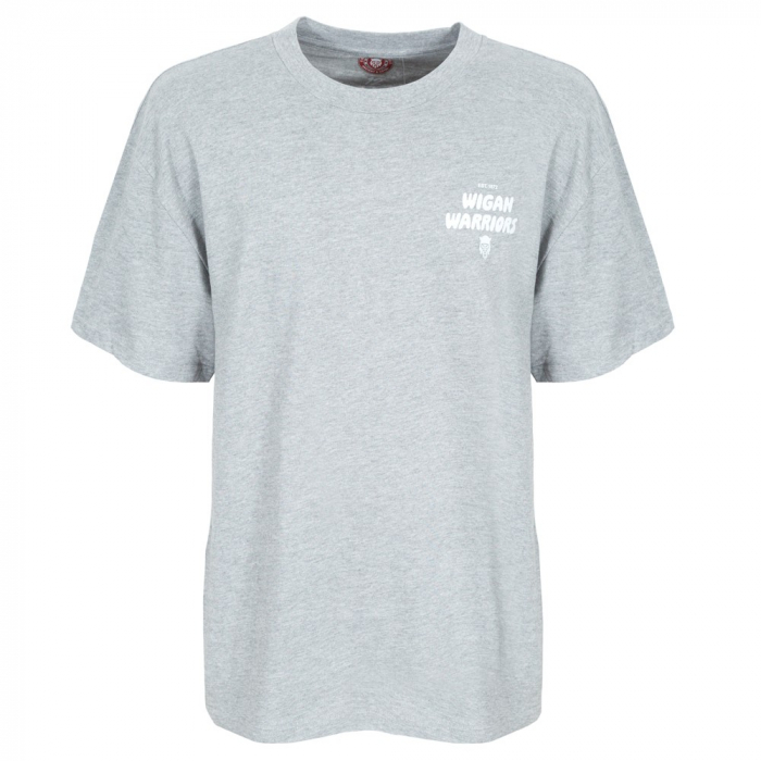 WOMENS GREY OVERSIZED T-SHIRT