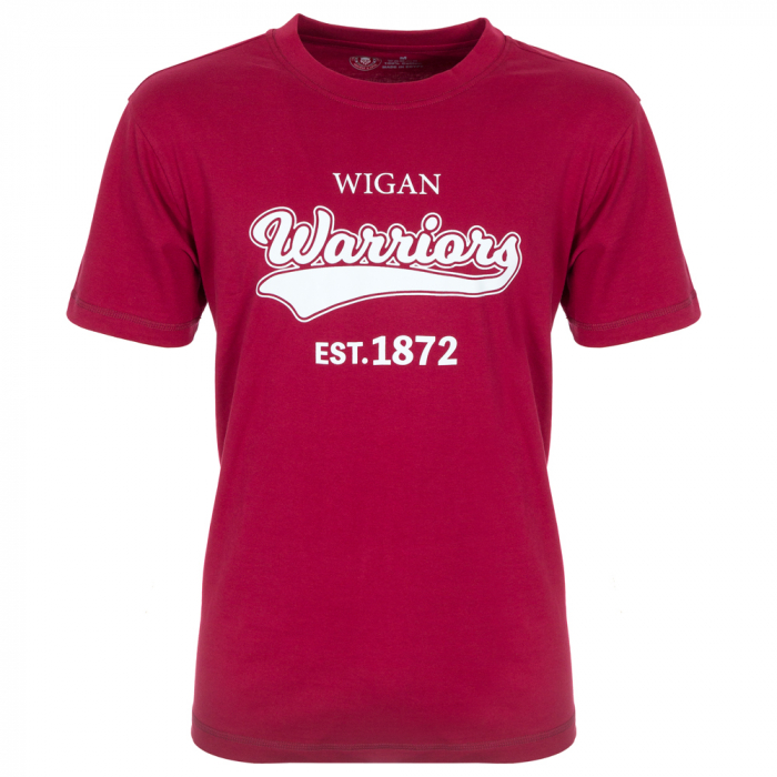 WARRIORS ADULT TEXT T-SHIRT