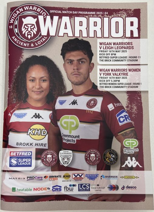 LEIGH PROGRAMME 16/05/25