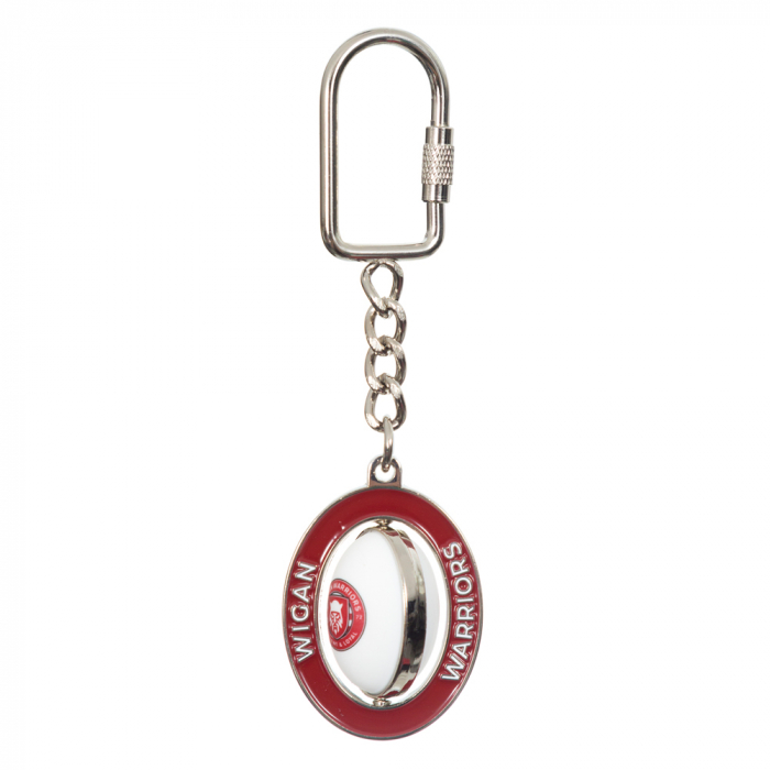 WARRIORS SPINNING BALL KEYRING