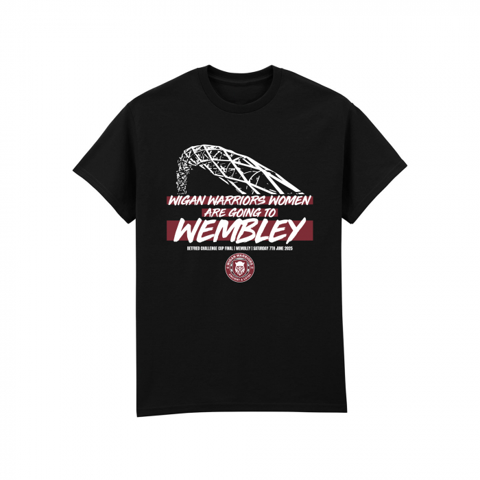 WWW 'ARE GOING TO WEMBLEY' T-SHIRT - WOMENS