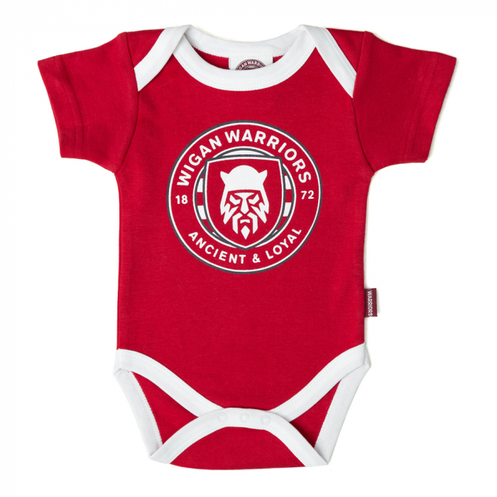WARRIORS CHERRY BABY BODYSUIT