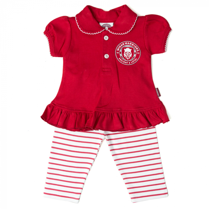 BABY DRESS AND LEGGINGS