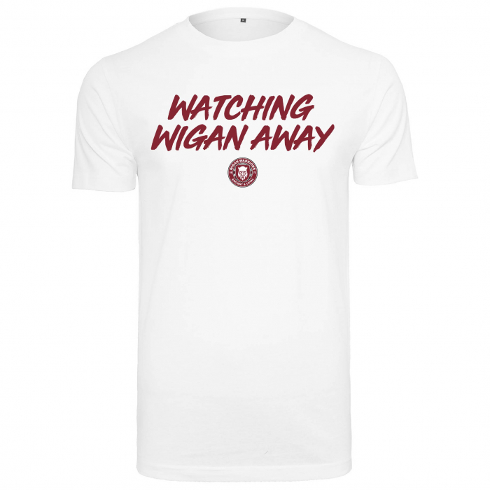 WATCHING WIGAN AWAY T-SHIRT