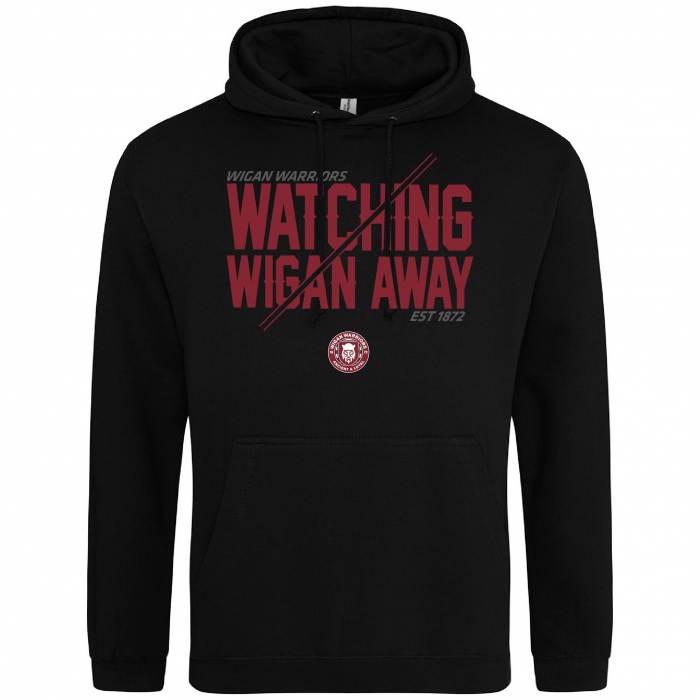 WATCHING WIGAN AWAY HOODIE