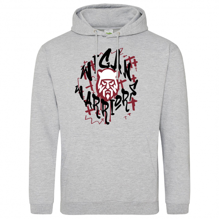 YOUTH GRAFFITI HOODIE GREY