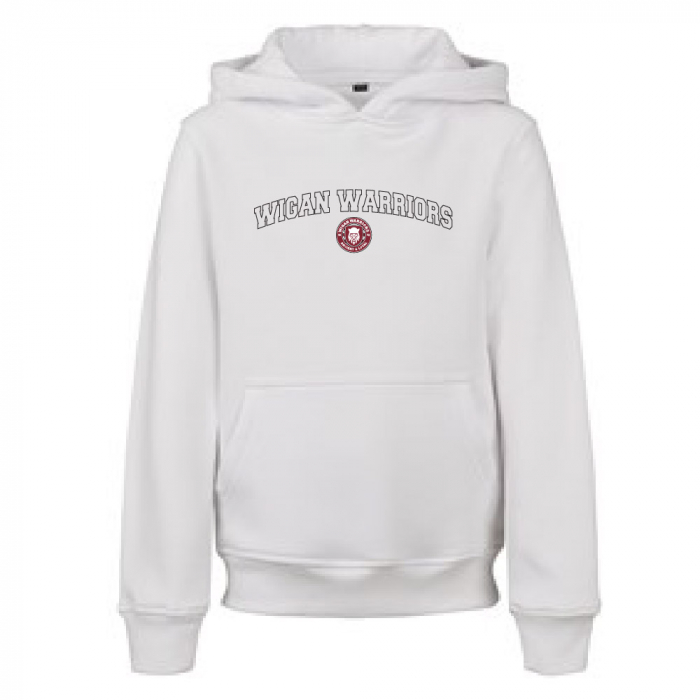 WIGAN WARRIORS CURVE YOUTH HOODIE 