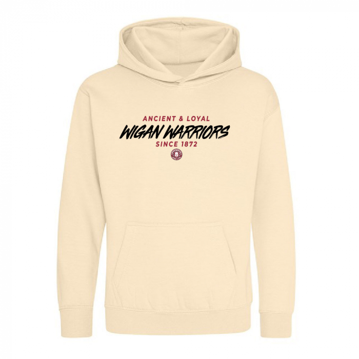 ANCIENT & LOYAL WARRIORS HOODIE SAND 