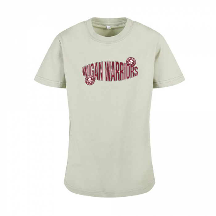 LARGE TEXT WIGAN WARRIORS TEE 