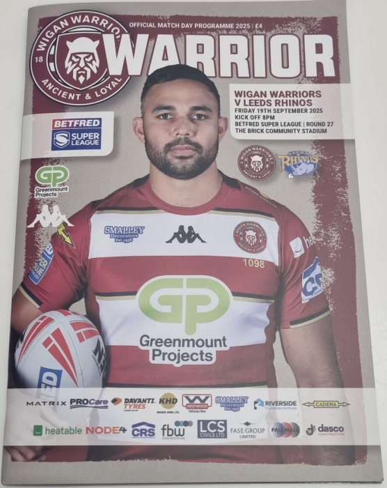 LEEDS PROGRAMME 19/9/2025