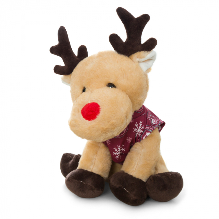 WARRIORS BEIGE REINDEER SOFT TOY 
