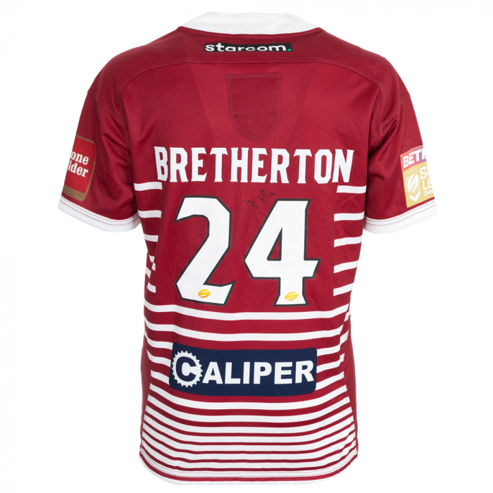 2017 Signed Home Match Shirt - Joe Bretherton
