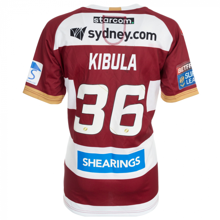 2018 Signed Home Match Shirt - Sammy Kibula